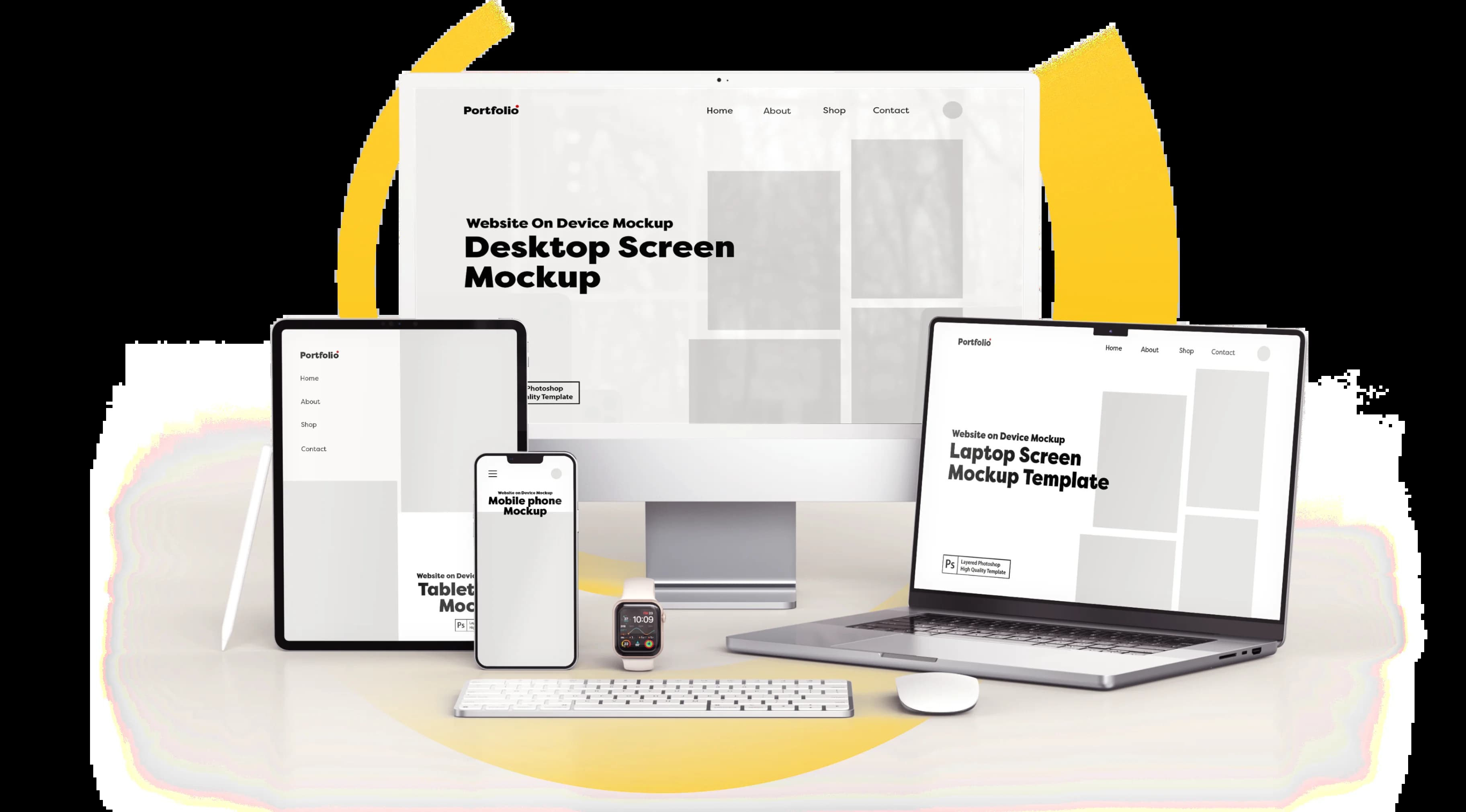 Betech web design mockup